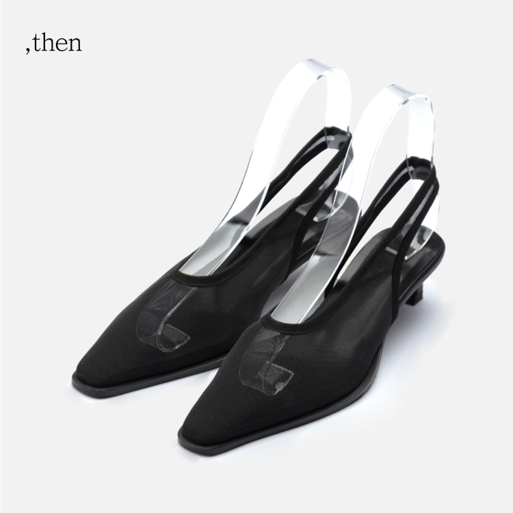 [덴] Fay stiletto sling back
